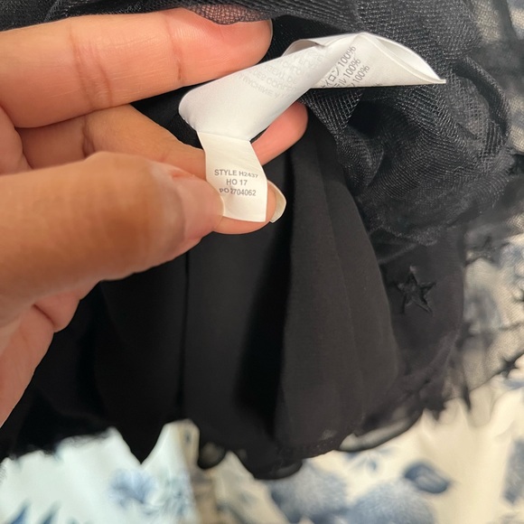 J. Crew star embroidered tulle midi dress - Picture 6 of 8